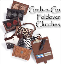 Grab-and-Go Foldover Clutches