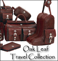 Mahogany Oakleaf Travel Collection