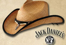 Jack Daniels Straw Hats
