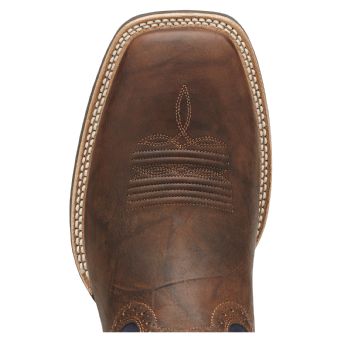 Ariat Mens Tycoon Western Boots - Bar Top Brown/Arizona Sky #5