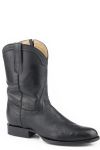Stetson Men's Rancher Zip Roper Boots - Burnished Black
