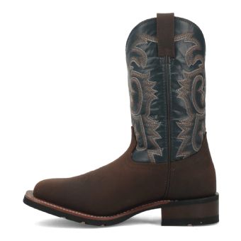Laredo Men's Hamilton Leather Boots - Tan/Blue #3