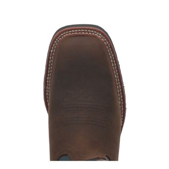 Laredo Men's Hamilton Leather Boots - Tan/Blue #6