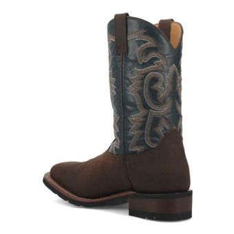 Laredo Men's Hamilton Leather Boots - Tan/Blue #9
