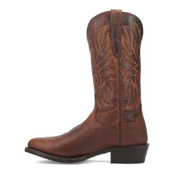 Dan Post Men's Cottonwood R Toe Leather Western Boots - Rust #3