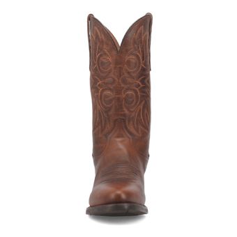 Dan Post Men's Cottonwood R Toe Leather Western Boots - Rust #5