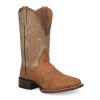 Dan Post Cowboy Certified Dry Gulch Back-Cut Python Boots - Tan/Bone