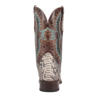 Dan Post Rynna Python Western Boots - Natural/Brown #4