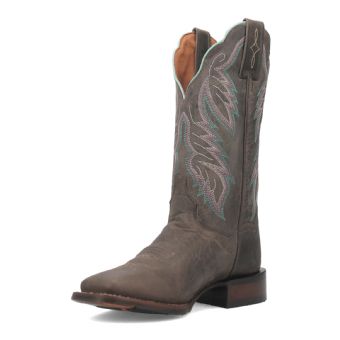 Dan Post Cowgirl Certified Kendall Western Boots - Charcoal #8