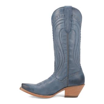 Dan Post Women's Donnah Leather Boots - Blue #3