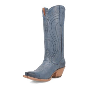Dan Post Women's Donnah Leather Boots - Blue #8