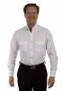Scully Signature Series Men's Poplin Dress Western Shirt - White