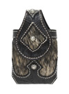 American West&reg; Victorian Grace Small Cell Phone Case - Brindle Cowhide