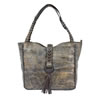 American West Wood River Zip Top Tote - Distressed Charcoal
