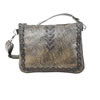 American West Wood River Multi-Compartment Crossbody - Distressed Charcoal