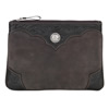 American West� Zip-top Tablet Computer Case - Dark Chocolate