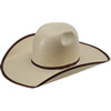 American Hat Co 15X Two Tone Shantung Straw Hat