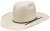 15X 3X3 Shantung - Clear Lacquer Straw Hat