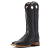 Ariat Men's Relentless Winner's Circle Caiman Belly Western Boots - Black