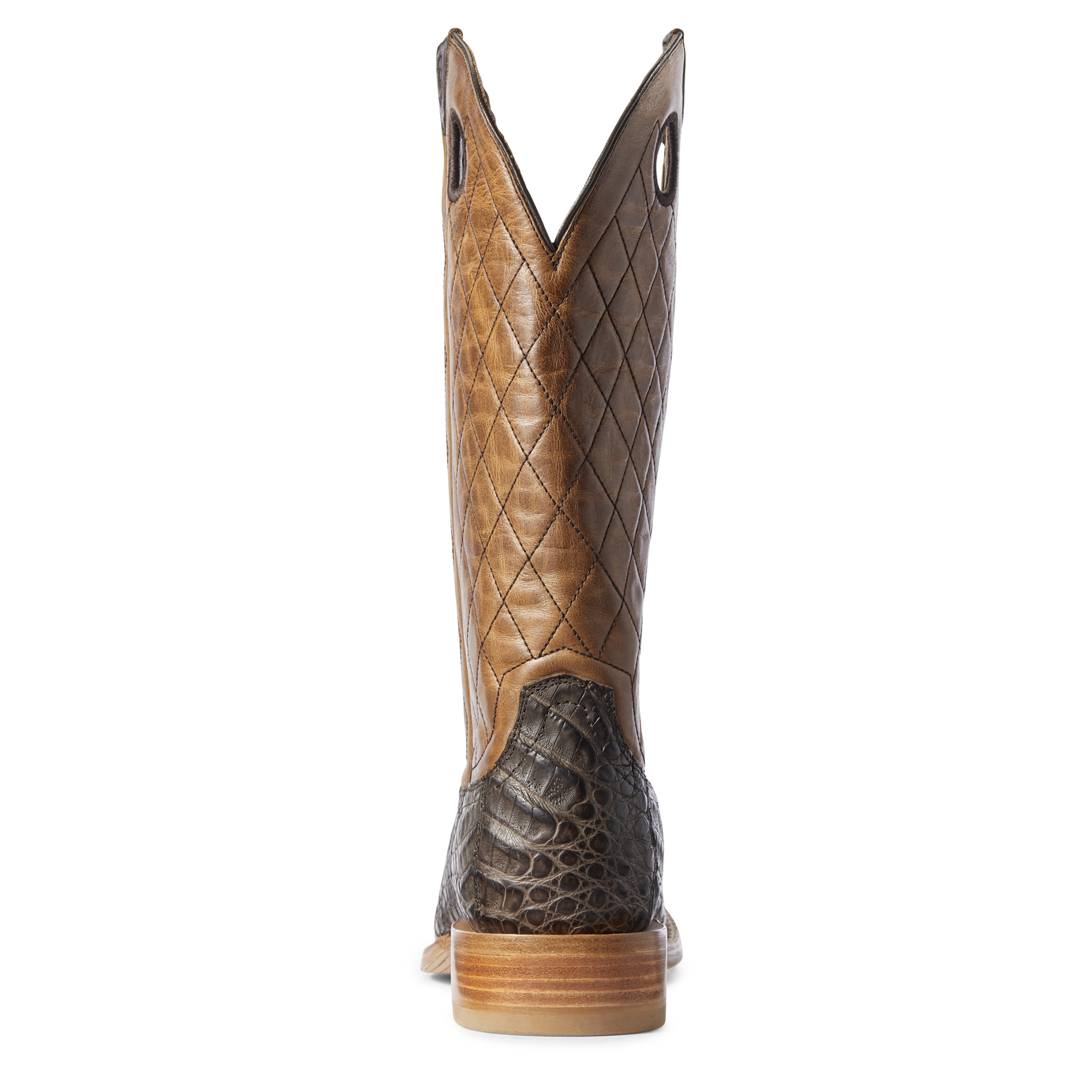 Circle Caiman Belly Western Boots 