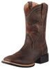 Ariat Men's Sport Wide Square Toe Boots - Distressed Brown