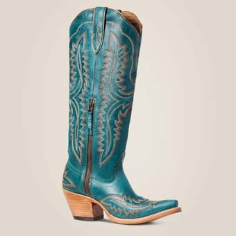 Ariat Women's Casanova Western Boot - Turquoise #6