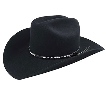 Bailey Alamo 2X Western Felt Hat - Black