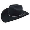 Bailey Alamo 2X Western Felt Hat - Black