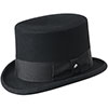 Bailey Big Zwey Wool Top Hat - Black