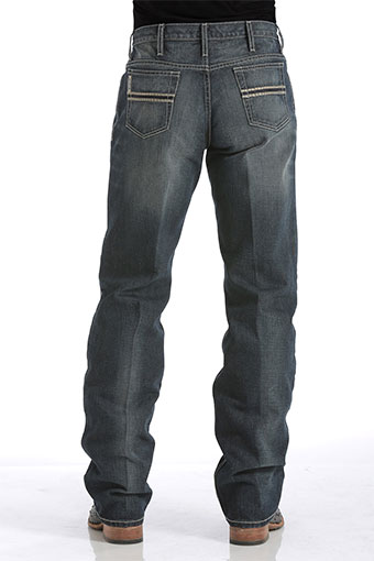 Cinch Men's White Label Dark Stonewash Jeans