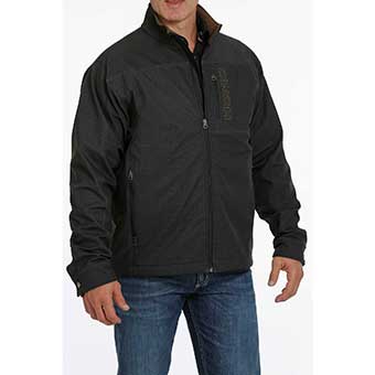 Cinch Men's Textured Bonded Concealed Carry Jacket - Black