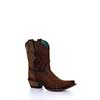 Corral Ladies Brown Hair-On-Hide Shorty Boots