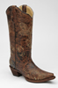 Circle G Women's Dragonfly Snip Toe Boots