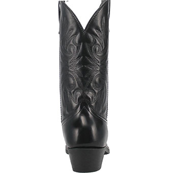 Laredo Men's Paris Leather R Toe Boots - Black #3