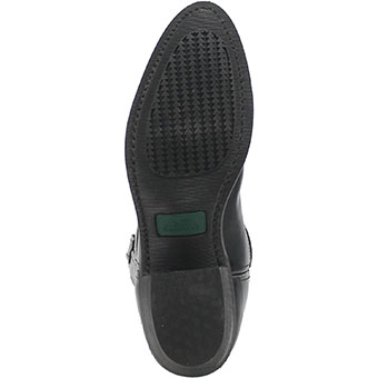 Laredo Men's Paris Leather R Toe Boots - Black #5