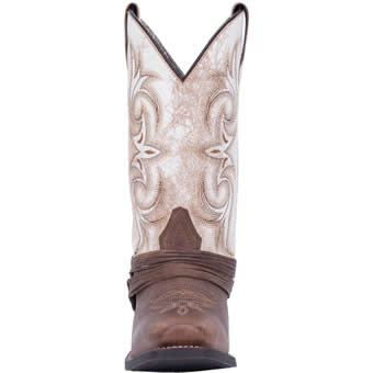Laredo Women's Myra Leather Boots - Sand/White #3