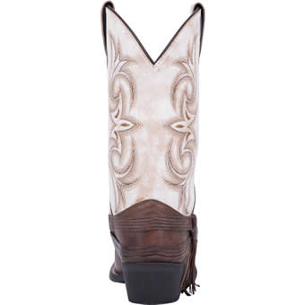 Laredo Women's Myra Leather Boots - Sand/White #4