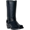 Dingo® Women's Harness Biker Boots - Black