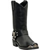 Dingo� Men's Harness Boots w/Eagle - Black