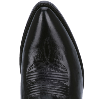 Dan Post Men's Milwaukee Leather J Toe Western Boots - Black #6