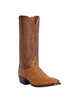 Dan Post� Men's Full Quill Ostrich Western Boots - Cognac