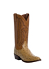 Dan Post� Men's Full Quill Ostrich Boots - Saddle Tan/Cognac