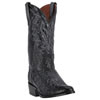 Dan Post� Men's Genuine Caiman Flank Western Boots - Black