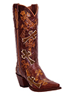 Dan Post� Women's Southern Cross All Leather Western Boots-Antique Brown