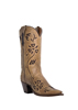 Dan Post� Women's Underlay & Stitched Vine Western Boots - Tan