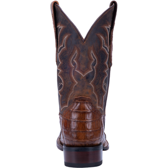 Dan Post Cowboy Certified Men's Kingsly Caiman Belly Western Boots - Apache/Chocolate #4