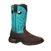 Lady Rebel by Durango Women's Bar None Western Work Boot - Brown/Turquoise