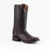 Ferrini Men's Dakota Genuine Caiman Crocodile Square Toe Boots - Black Cherry