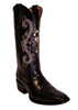 Ferrini® Men's Square Toe Cowhide Western Boots - Black