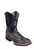 Ferrini� Ladies Cowgirl Cool Floral Lace Square Toe Boots - Silver/Black